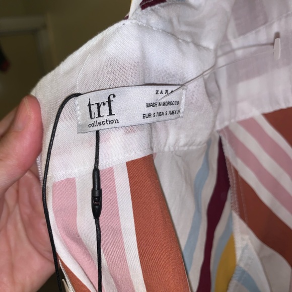 🆕Zara Striped Midi Halter Dress - Picture 6 of 6